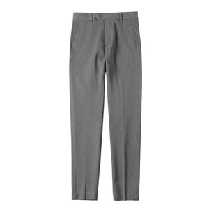 Striped Casual Naples Slim-fit Trousers