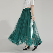 Load image into Gallery viewer, Multi-layered Mesh High Waist Skirt
