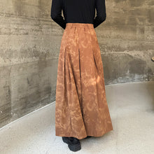 Load image into Gallery viewer, Retro Wide Leg Trousers Pleated A-line Culottes
