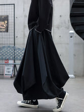 Load image into Gallery viewer, Loose Irregular Cropped Pants Hakama
