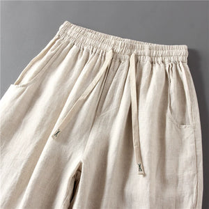 Linen Loose Breathable Vintage Pants