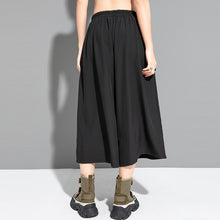 Load image into Gallery viewer, Fake Two Piece Button Wide Leg Culottes
