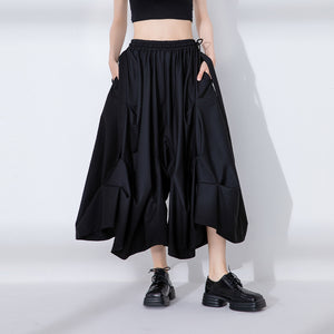 Casual Loose Deconstructed Culottes