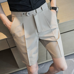 Straight-Leg Thin Casual Trousers