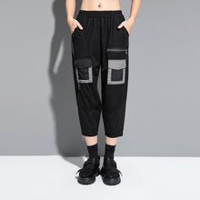 Load image into Gallery viewer, Patchwork Loose Harem Pants
