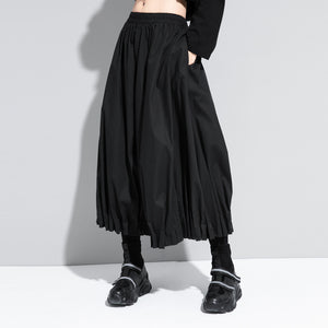 High Waist Pleated Wide Leg Pants