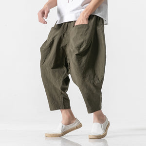 Retro Loose Big Pocket Oversized Pants