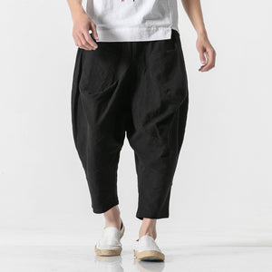 Retro Loose Big Pocket Oversized Pants