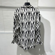 Load image into Gallery viewer, Zebra Print Vintage Shirt
