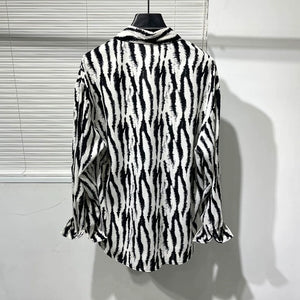 Zebra Print Vintage Shirt