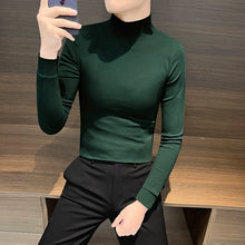 Load image into Gallery viewer, Half Turtleneck Warm Bottoming Shirt
