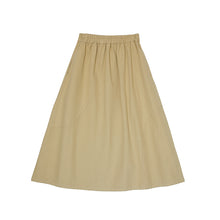 Load image into Gallery viewer, Solid Color Elastic Waist Skirt
