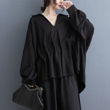 Load image into Gallery viewer, Loose Pleated Dolman Sleeve Top
