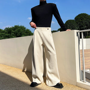 Winter Straight Wide Leg Pants