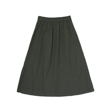 Load image into Gallery viewer, Solid Color Elastic Waist Skirt
