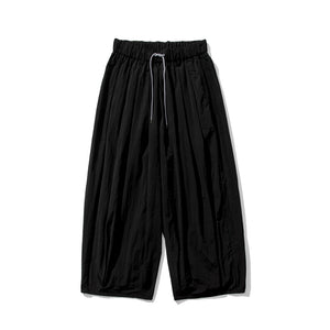 Japanese Retro Loose Straight-Leg Pants