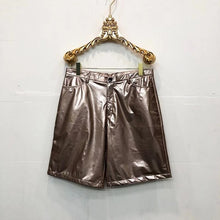 Load image into Gallery viewer, Reflective Costumes PU Leather Shorts
