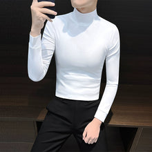 Load image into Gallery viewer, Half Turtleneck Warm Bottoming Shirt
