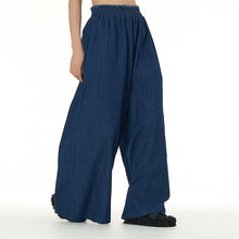 Load image into Gallery viewer, Simple Casual Wide Leg Jeans
