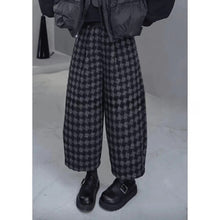 Load image into Gallery viewer, Retro Thickened Plaid Casual Pants
