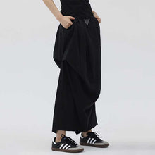 Load image into Gallery viewer, Irregular Pleated Puffy Straight Parachute Skirt
