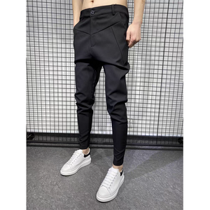 Slim Fit Casual Cuff Pants