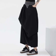 Load image into Gallery viewer, Irregular Pleated Puffy Straight Parachute Skirt
