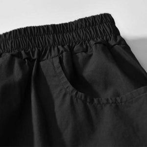 Black High Waist Loose Wide Leg Pants