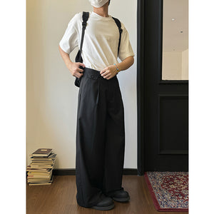 Straight Loose Wide-leg Pants