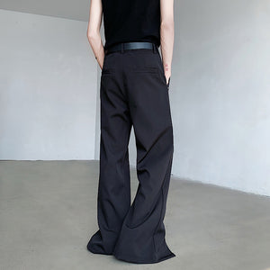 Straight Zipper Casual Floor Mopping Pants