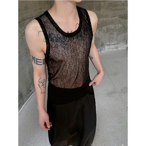 Summer Slim See-Through Vest