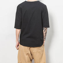 Load image into Gallery viewer, Round Neck Casual Loose Short Sleeves
