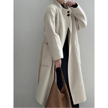 Load image into Gallery viewer, Casual Stand Collar Solid Color Coat
