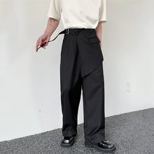 Load image into Gallery viewer, Loose Irregular Casual Suit Straight Pants
