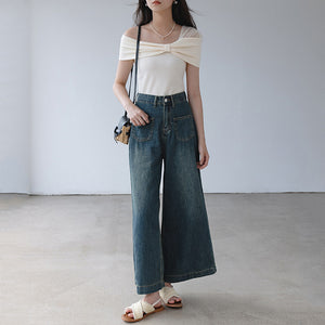 Straight Wide-leg Loose Trousers