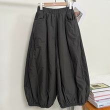 Load image into Gallery viewer, Elastic Waist Bloomers Wide Leg Cotton Trousers
