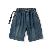 Load image into Gallery viewer, Simple Loose Denim Shorts
