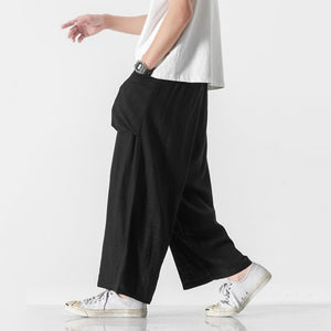 Straight Vintage Wide Leg Pants