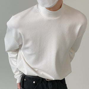 Half Turtleneck Bottoming Long Sleeve T-shirt