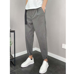 Striped Casual Loose Drape Pants