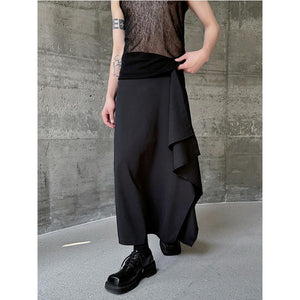 Irregular Men's Loose Skirt