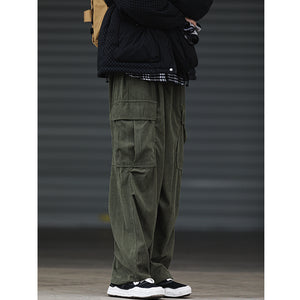 Winter Corduroy Casual Wide-leg Pants