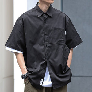 Summer Retro Loose Work Shirt