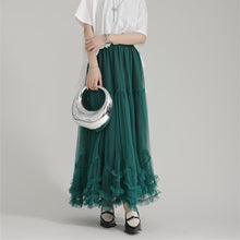 Load image into Gallery viewer, Multi-layered Mesh High Waist Skirt
