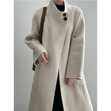 Load image into Gallery viewer, Casual Stand Collar Solid Color Coat
