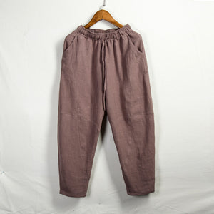 Vintage Loose Linen Wide Leg Casual Pants