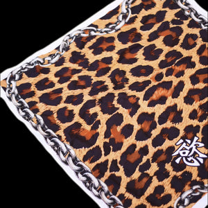 Leopard Print American Retro Street Hip-hop Headscarf