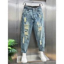 Load image into Gallery viewer, Summer Ripped Casual Pants
