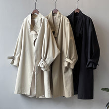 Load image into Gallery viewer, Loose Long Casual Trench Coat
