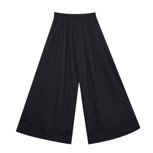 Retro Loose Black Trousers